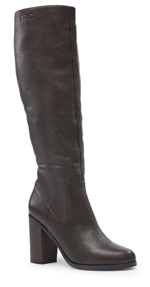 NIB Land's End block heel boot